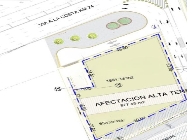 Terreno comercial en venta  254520m²- Vía a la Costa Km