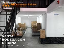 Venta de bodega con oficina - Sector Las Casas - Quito DM.