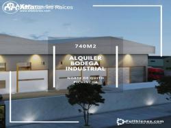 Se alquila bodega industrial 740m2 - Norte de Quito.