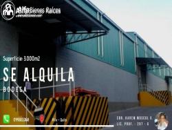 SE ALQUILA BODEGA CON ANDÉN 3.000M2 - PIFO - QUITO.