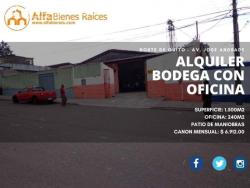 EXCELENTE BODEGA REMODELADA EN ALQUILER - NORTE DE QUITO.