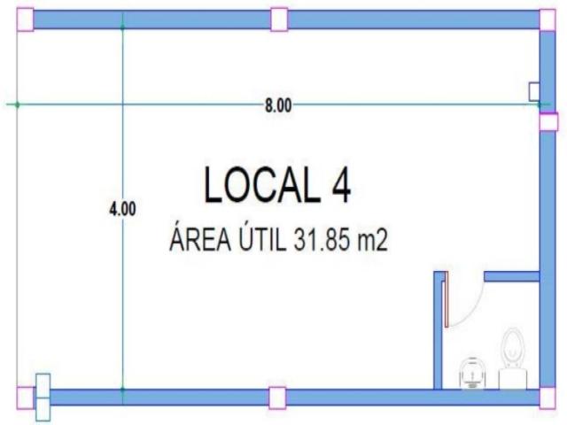 Alquiler Local/Oficina de 69.17m2 - En Plaza Comercial - Vía