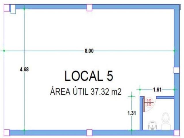 Alquiler Local/Oficina de 69.17m2 - En Plaza Comercial - Vía